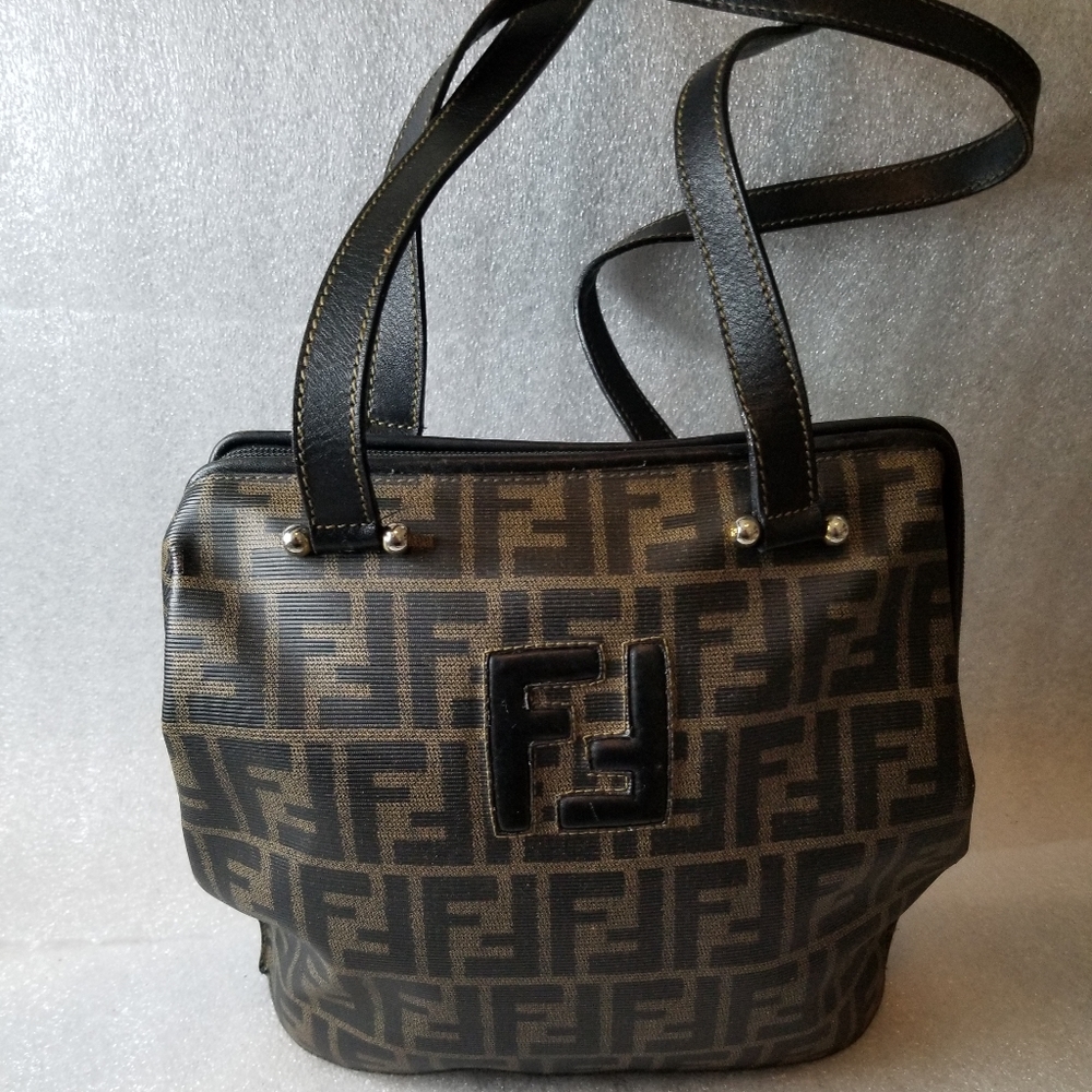 Vintage Fendi Zucca Small Tote